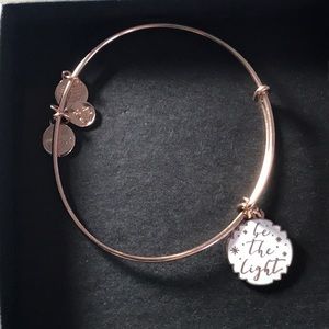 Alex and Ani * Be the Light * Charm Bracelet